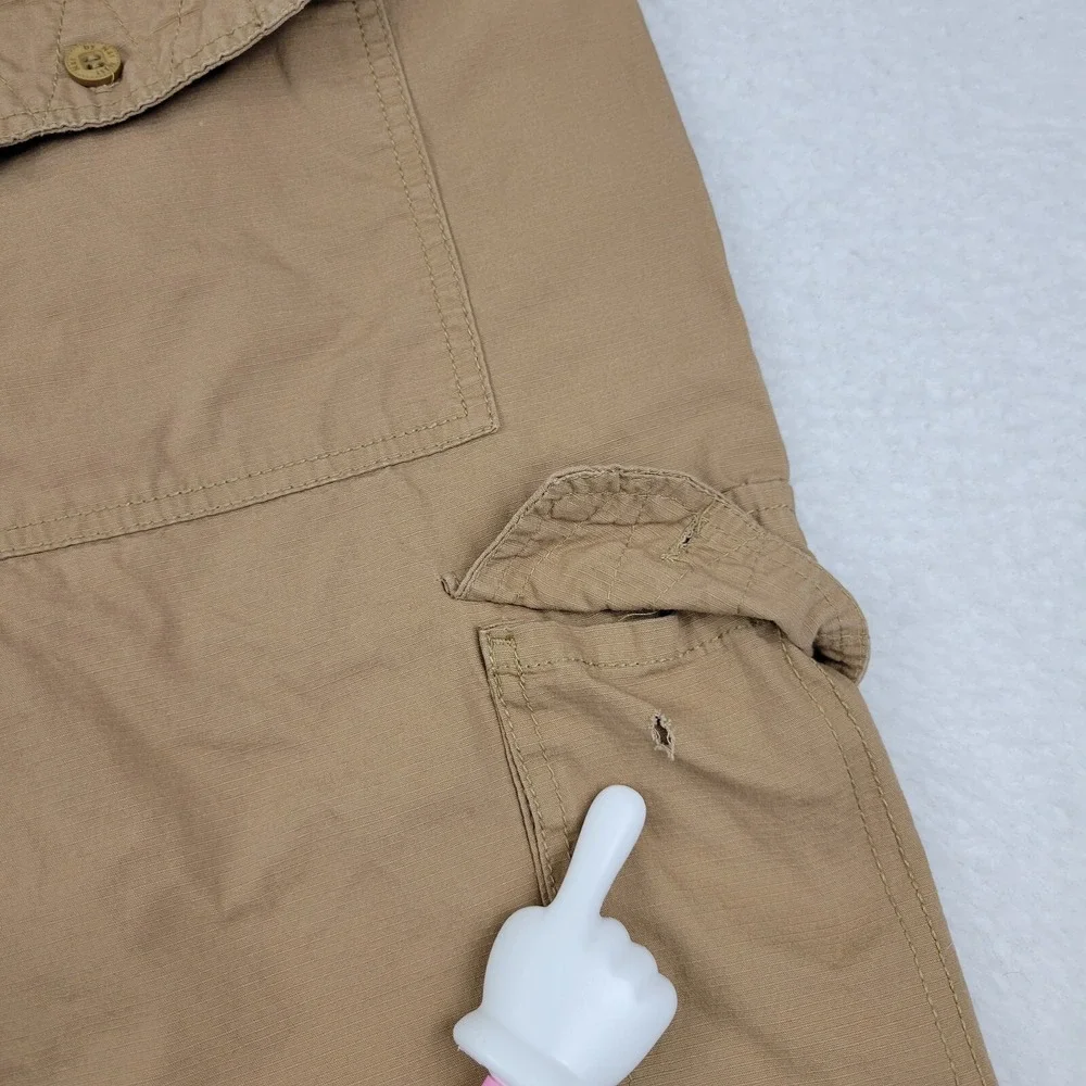 Nat by Nat Nast Cargo‎ Shorts Mens 48 Measures 46 x 11 Khaki Cotton Casual